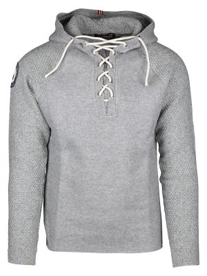 Amundsen Boiled Hoodie Laced Miesten Neulepaita
