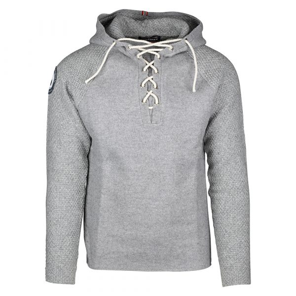 Amundsen Boiled Hoodie Laced Miesten Neulepaita