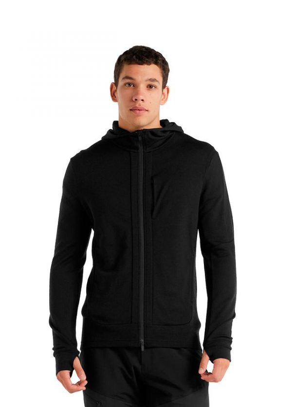 Icebreaker Quantum III Ls Zip Men's Hoodie - Image 2