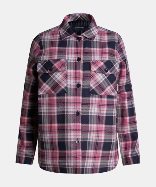 Peak Performance Padded Cotton Overshirt Naisten Paita
