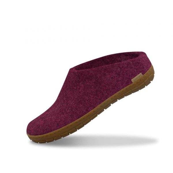 Glerups Slip-On Cranberry Honey Rubber Sisäkenkä - Image 2