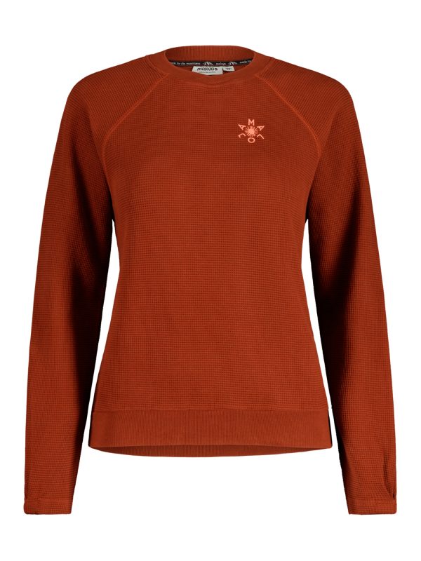 Maloja Zitam. Organic Waffle Women's Shirt - Image 3