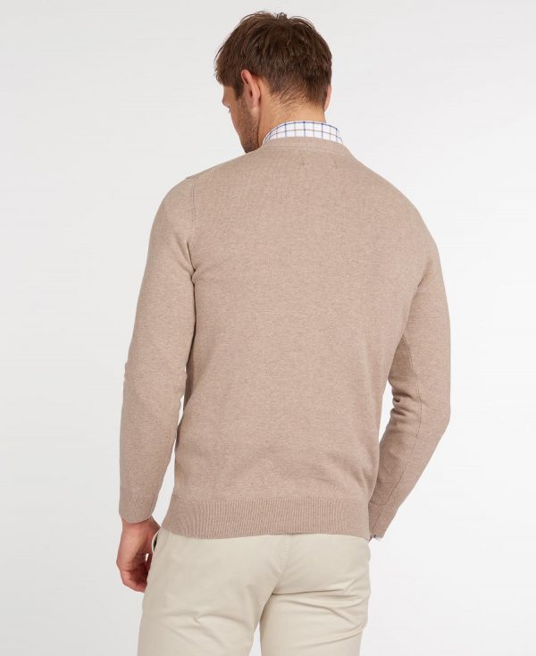 Barbour Pima Cotton V-neck Sweater - Image 5