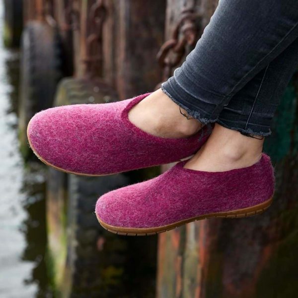 Glerups Shoe Cranberry Rubber - Image 2