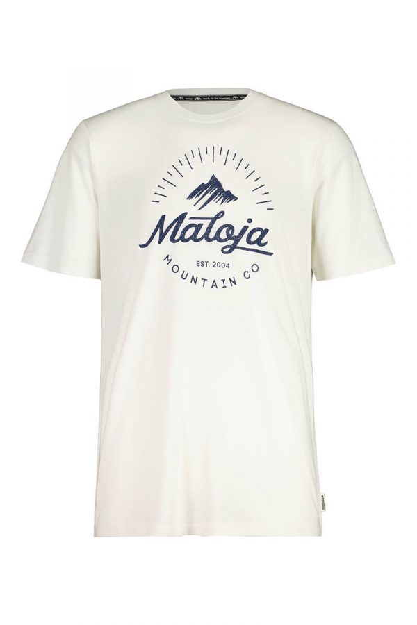 Maloja LesisM. Wood Cotton Men's T-shirt - Image 3