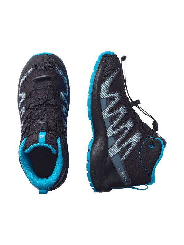 Salomon Xa Pro V8 Mid CS Waterproof Junior Shoe - Image 2