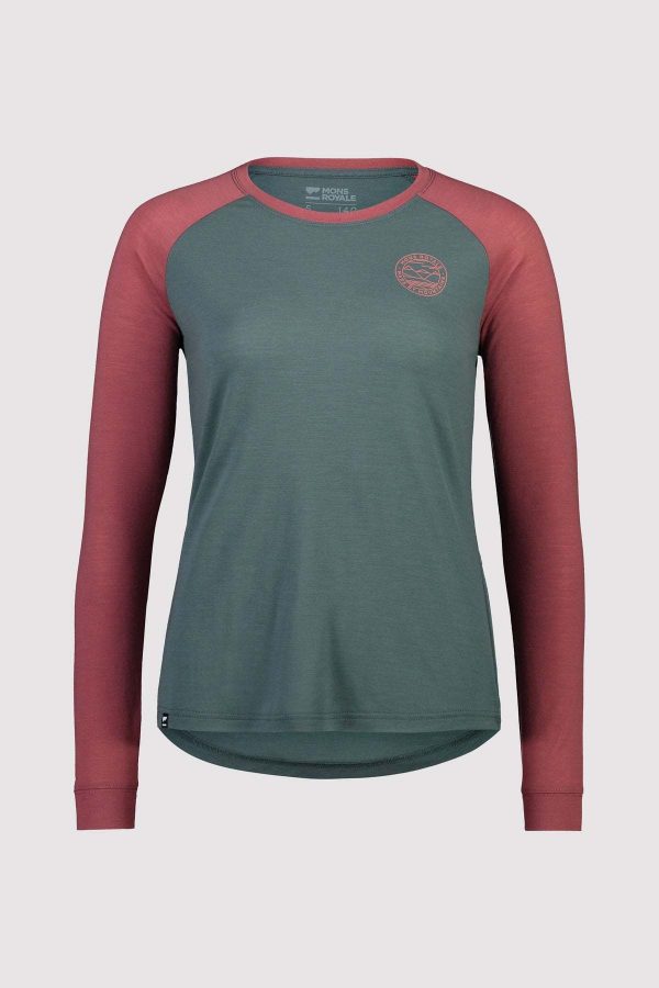 Mons Royale Icon Raglan Naisten paita