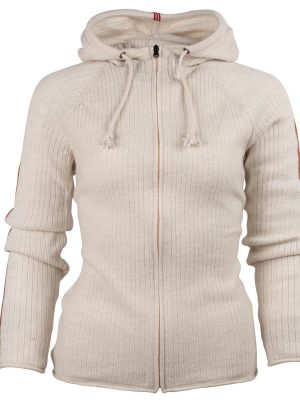 Amundsen Boiled Jacket Stripes Naisten Neulepaita
