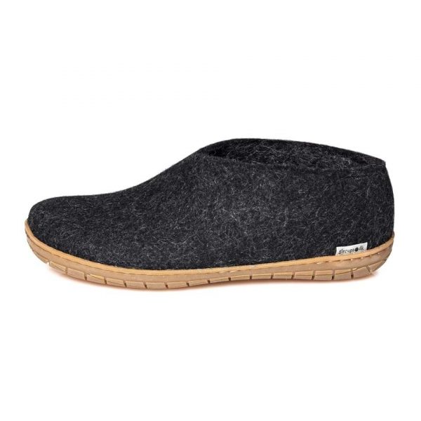 Glerups Shoe Charcoal Rubber