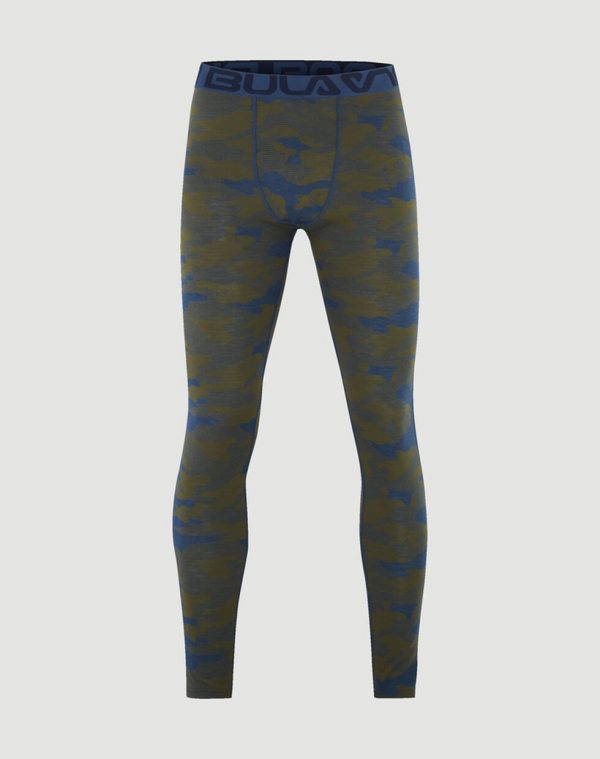 Bula Camo Merino Wool Men's Baselayer Pants