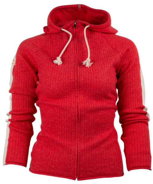 Amundsen Boiled Jacket Stripes Naisten Neulepaita