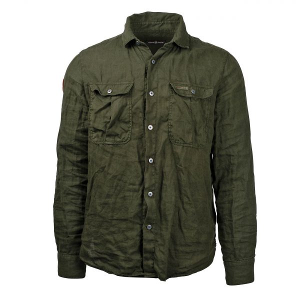 Amundsen Safari Linen Shirt Miesten Paita