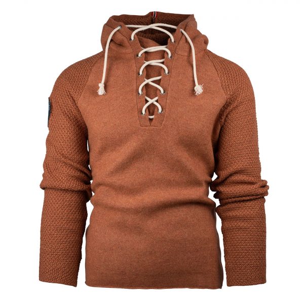Amundsen Boiled Hoodie Laced Miesten Neulepaita - Image 4