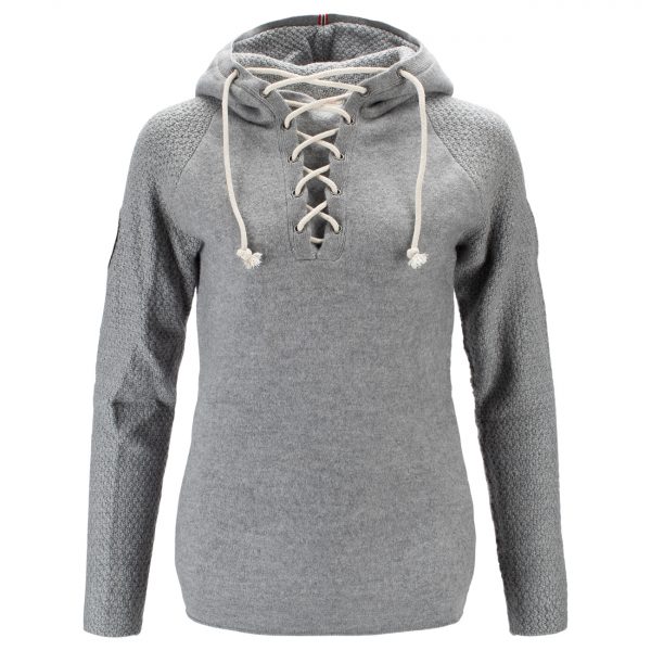 Amundsen Boiled Hoodie Laced Naisten Neulepaita - Image 2