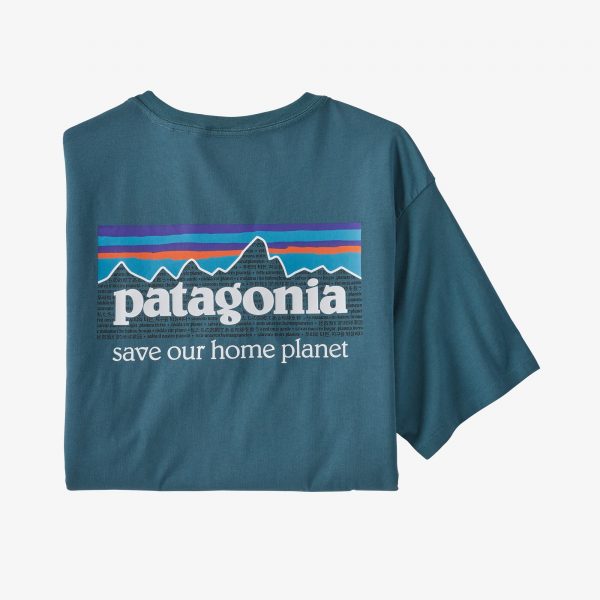 Patagonia P-6 Mission Organic Miesten T-paita - Image 2