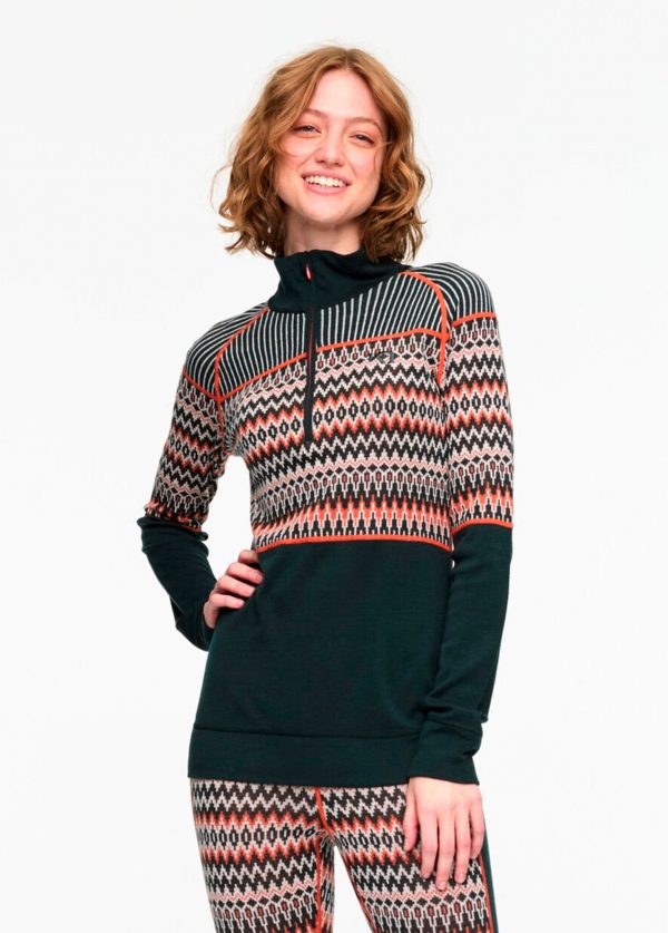 Kari Traa Silja Half Zip Women's Baselayer Shirt - Image 2