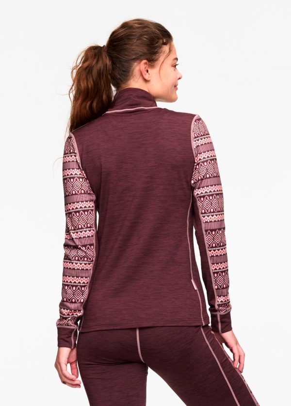 Kari Traa Lune Half Zip Women's Baselayer Shirt - Image 3