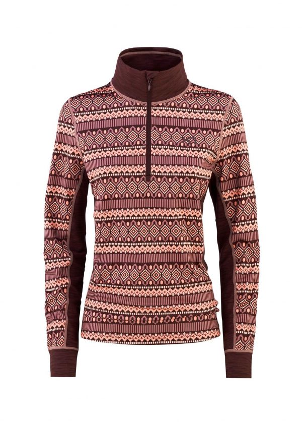 Kari Traa Lune Half Zip Women's Baselayer Shirt