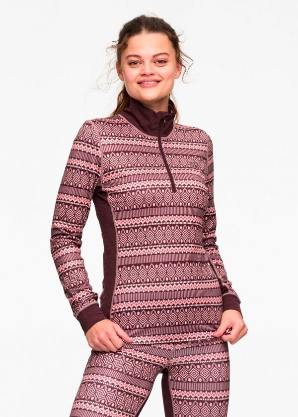 Kari Traa Lune Half Zip Women's Baselayer Shirt - Image 4