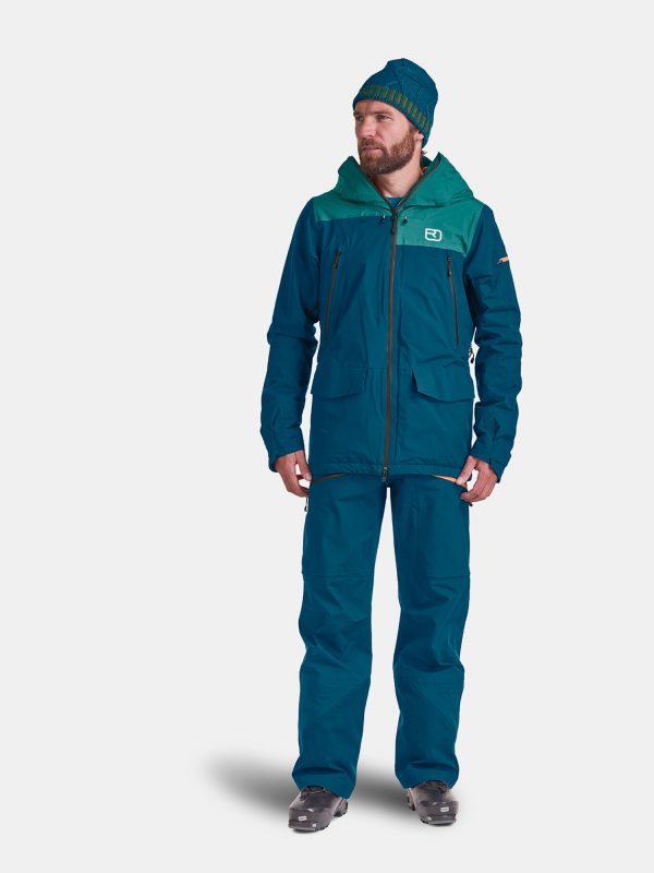 Ortovox Sedrun 2L Swisswool Men's Jacket - Image 3