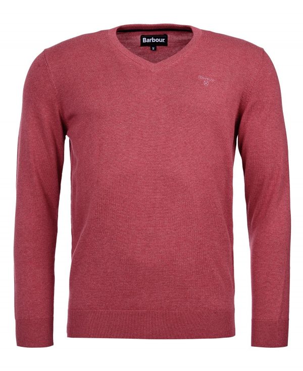 Barbour Pima Cotton V-neck Sweater - Image 2