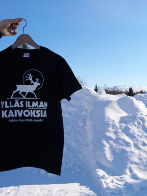 Ylläs Ilman Kaivoksia Men'S T-Shirt