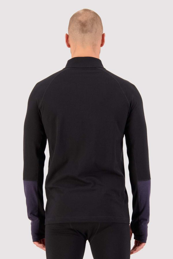 Mons Royale Olympus Half Zip Men's Baselayer Shirt - Image 3