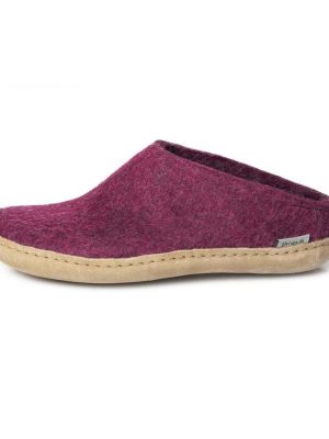 Glerups Slip-on Cranberry Leather