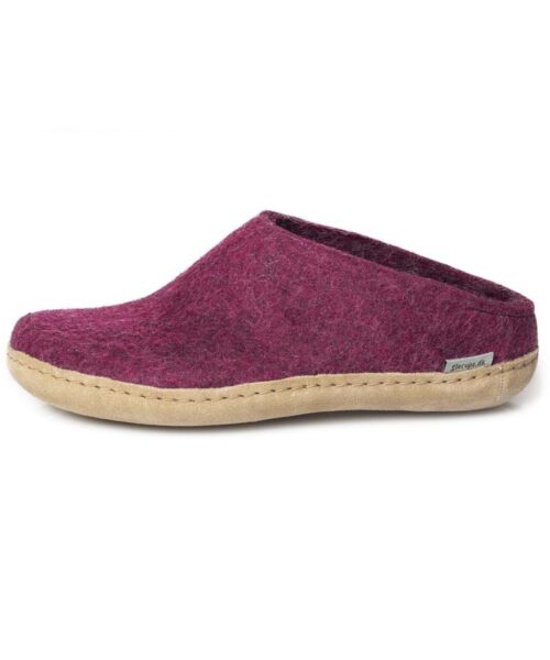 Glerups Slip-on Cranberry Leather