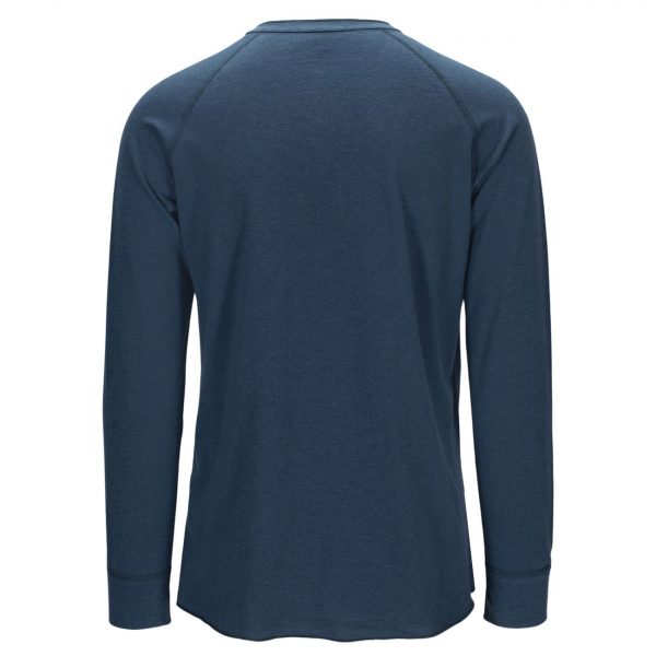 Amundsen Summer Wool Henley Men's Shirt - Image 3