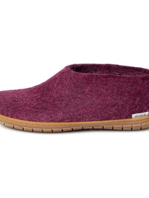 Glerups Shoe Cranberry Rubber