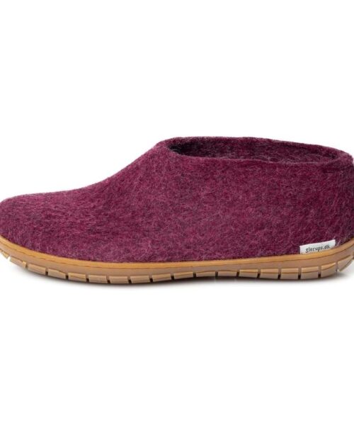 Glerups Shoe Cranberry Rubber