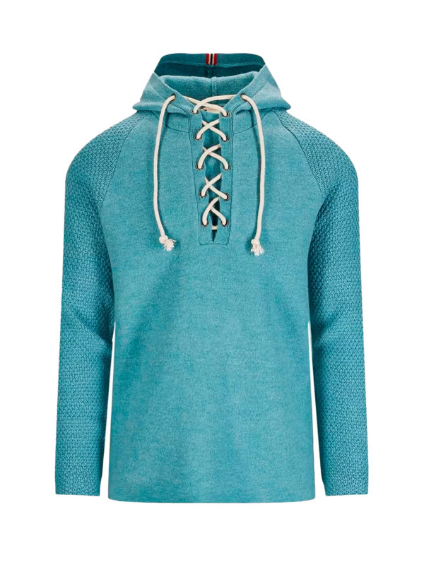 Amundsen Boiled Hoodie Laced Miesten Neulepaita - Image 2
