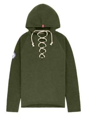 Amundsen Boiled Hoodie Laced Miesten Neulepaita