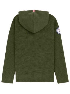 Alternative view of Amundsen Boiled Hoodie Laced Miesten Neulepaita