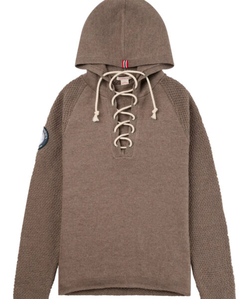Amundsen Boiled Hoodie Laced Miesten Neulepaita