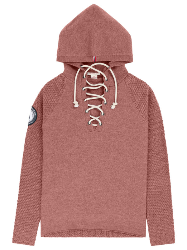Amundsen Boiled Hoodie Laced Naisten Neulepaita - Image 6