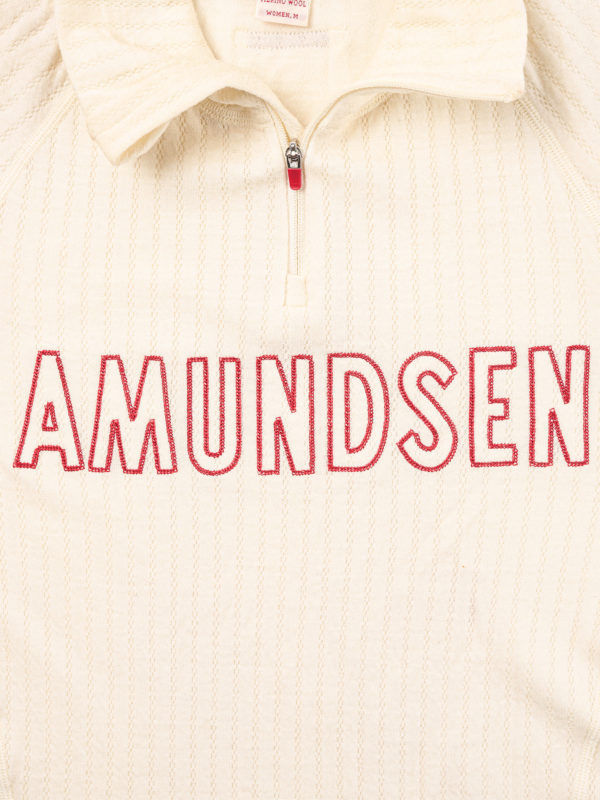 Amundsen Hero's Hide Half Zip Women's Base Layer Shirt - Image 3