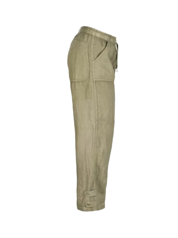 Amundsen Safari Linen Pants W Naisten Housut - Image 5
