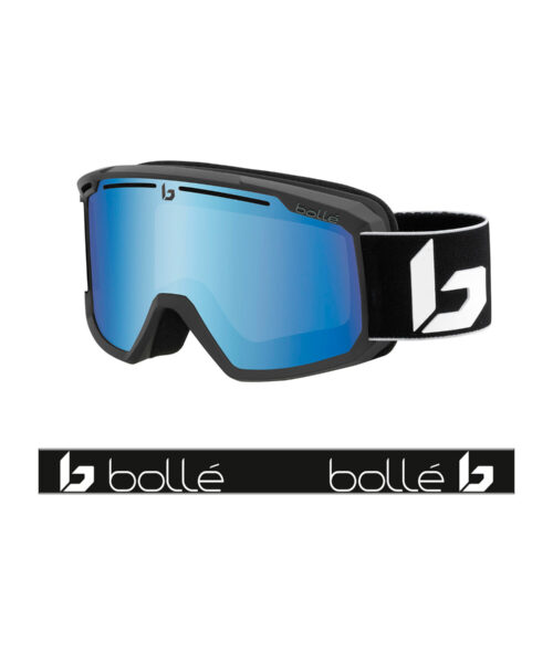 Bolle Maddox Matte Black/Light Blue goggles