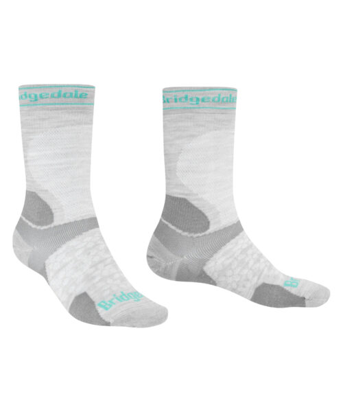 Bridgedale Trail Run Ultralight Zero Merino Sport Crew Naisten Sukat