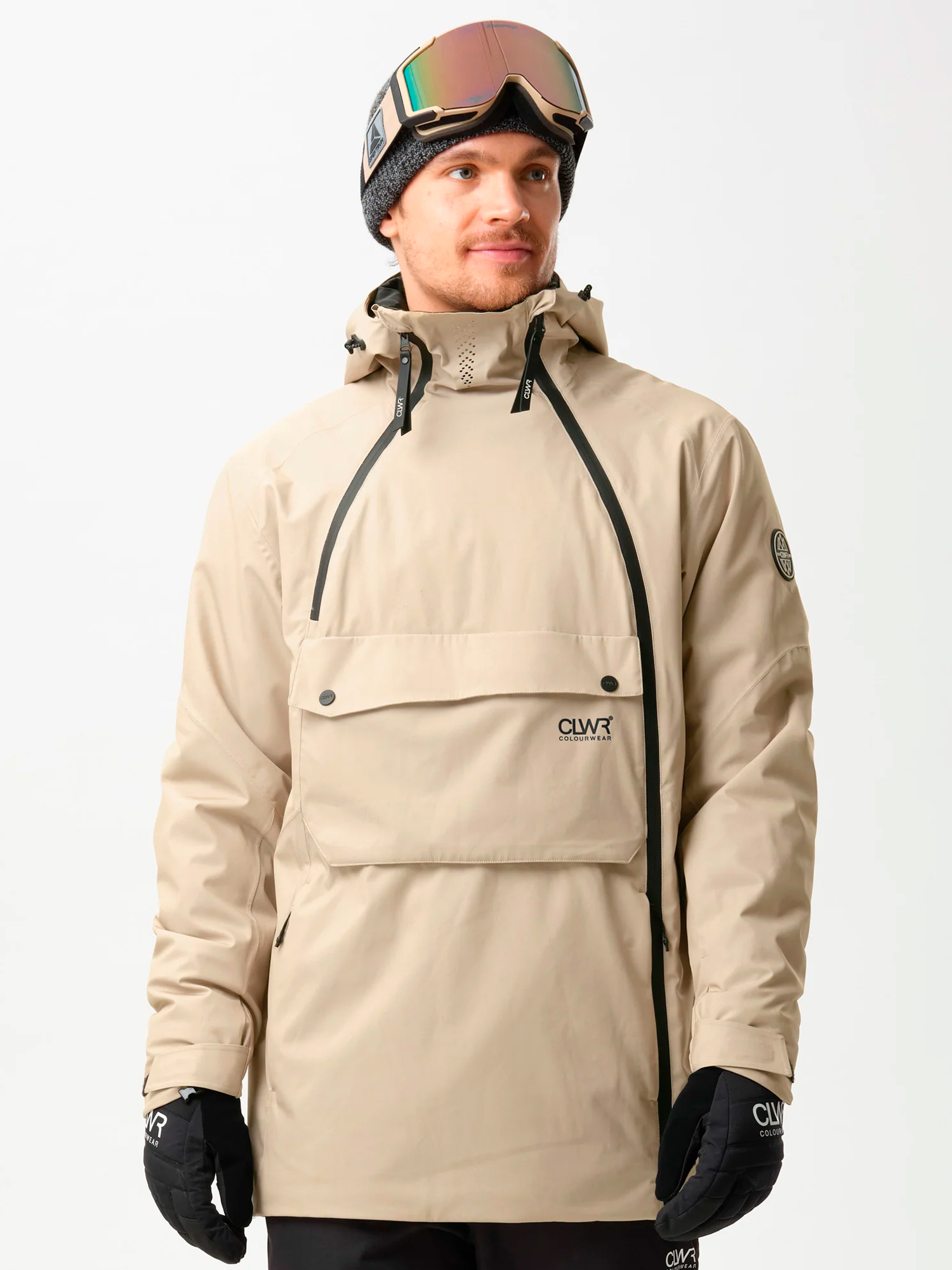 Colourwear Foil Anorak Miesten Takki