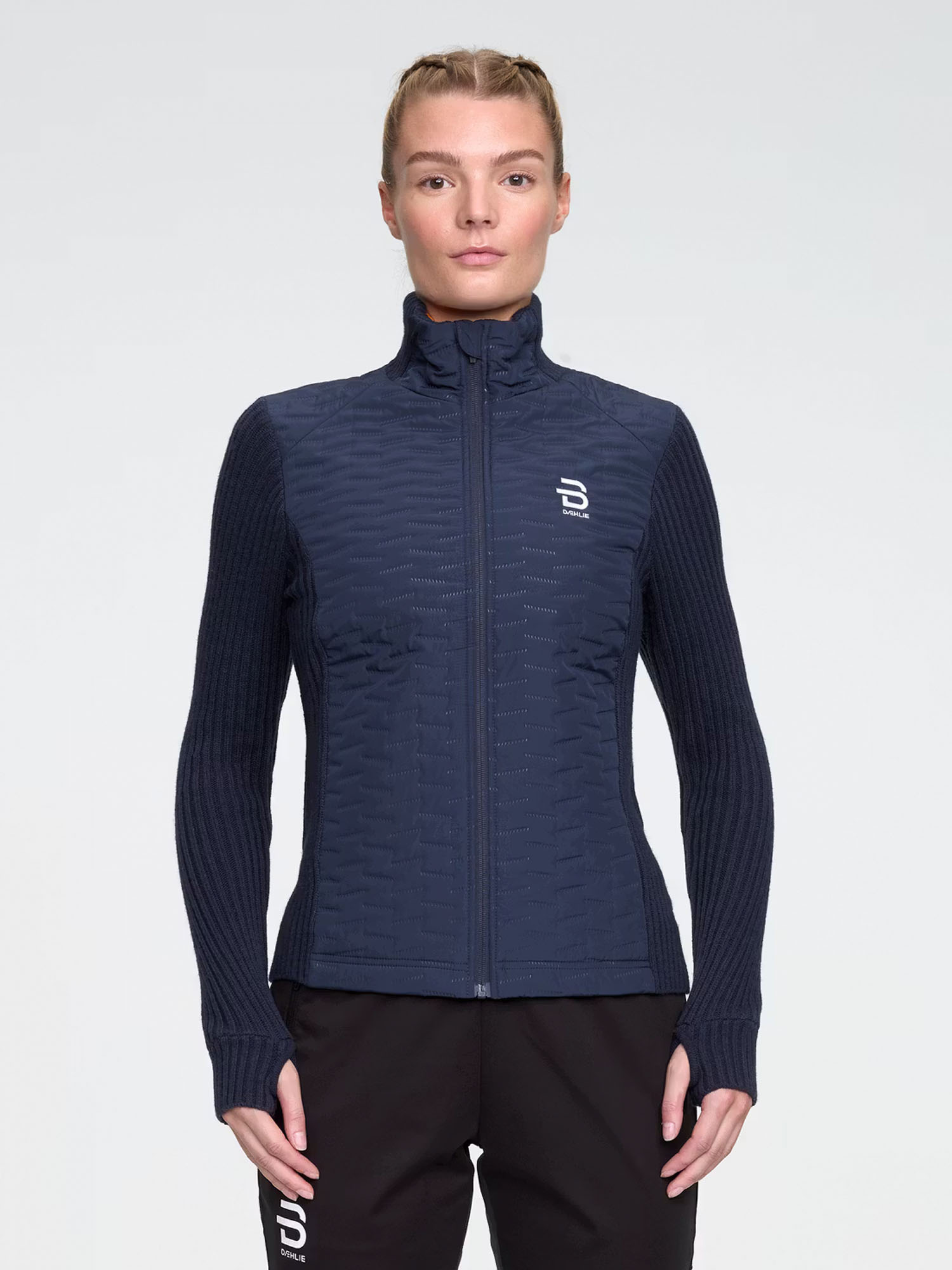Dahlie Full Zip Comfy Naisten Hybriditakki - Front on model