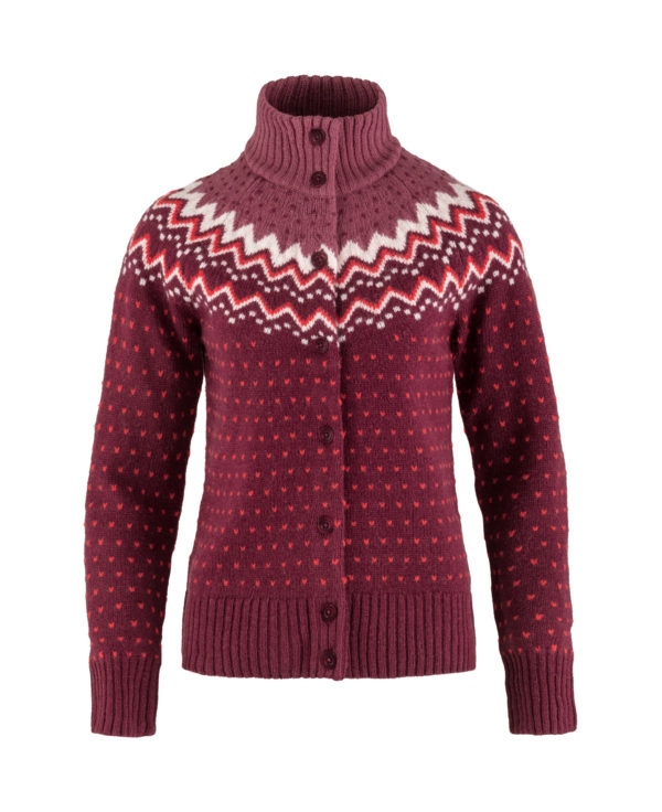 Fjällräven Övik Knit Cardigan naisten villatakki