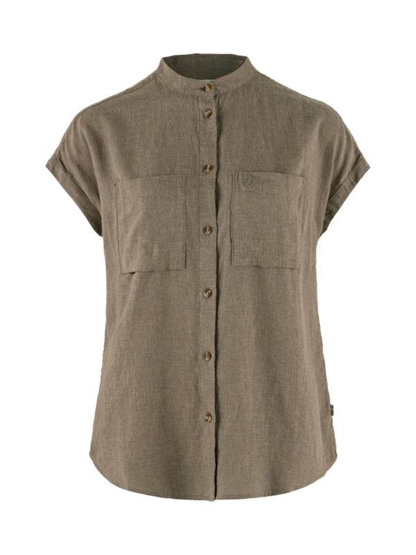 Fjällräven Övik Hemp Shirt Ss Women's Shirt - Image 3