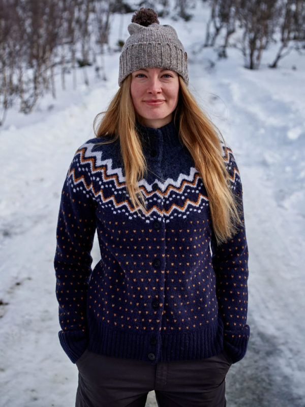 Fjällräven Övik Knit Cardigan Naisten Villatakki - Image 5