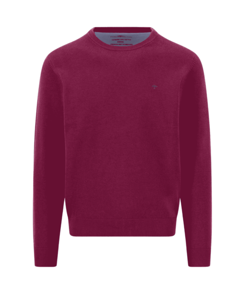 Fynch-Hatton O-Neck Superfine Puuvillaneule
