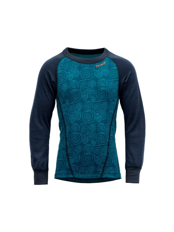 Devold Duo Active Kid Merino Kids' Baselayer Shirt - Image 2