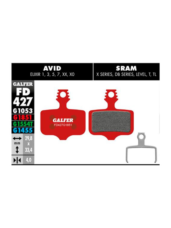 Galfer Brake Pads Sram/Avid
