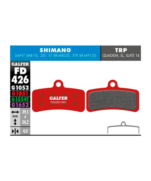 Galfer Brake Pads Shimano Saint/Zee/XTR 2019